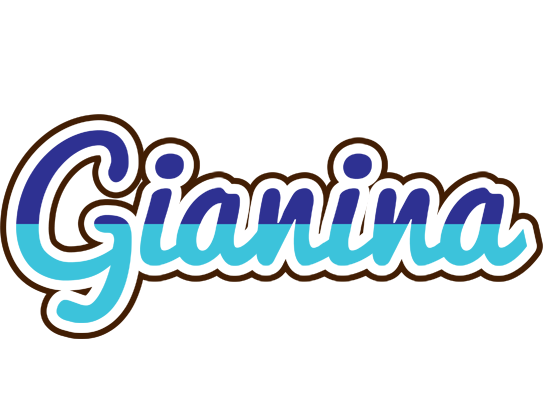 Gianina raining logo