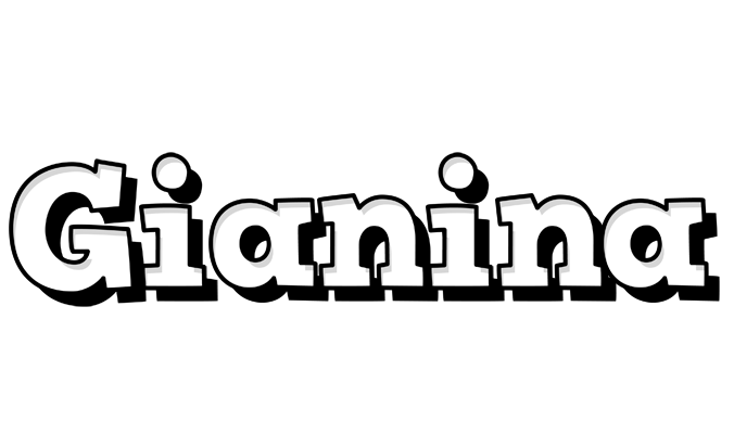 Gianina snowing logo