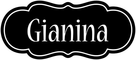Gianina welcome logo