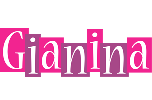 Gianina whine logo