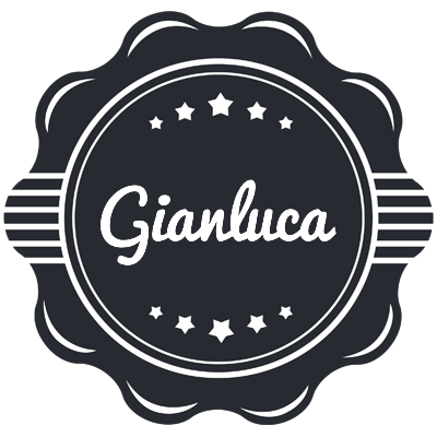 Gianluca badge logo