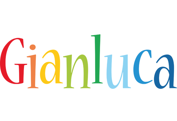 Gianluca birthday logo