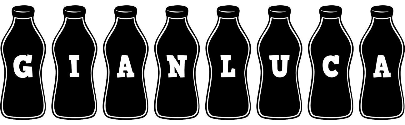 Gianluca bottle logo