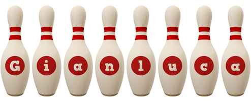 Gianluca bowling-pin logo