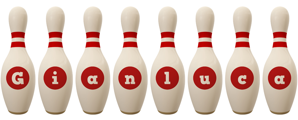 Gianluca bowling-pin logo