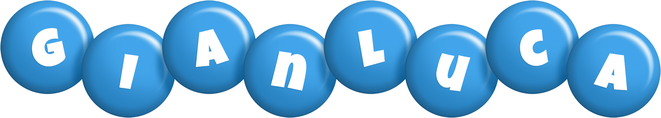Gianluca candy-blue logo