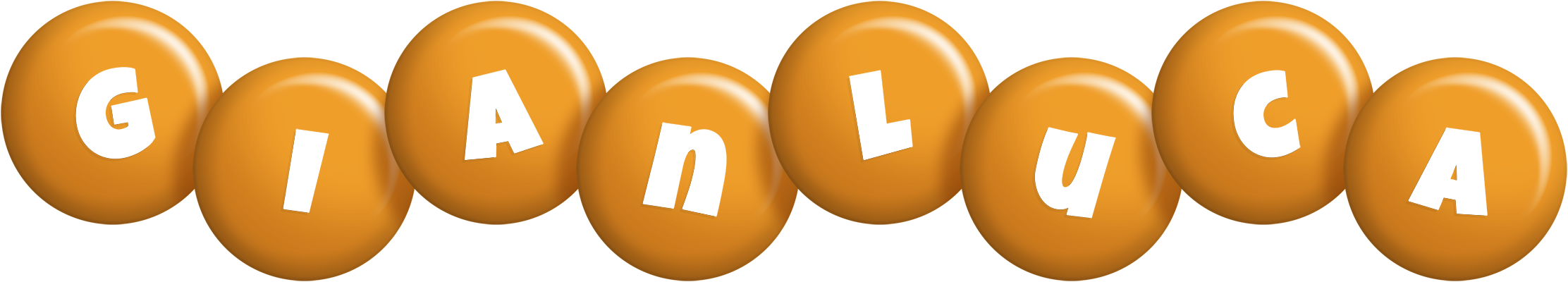 Gianluca candy-orange logo