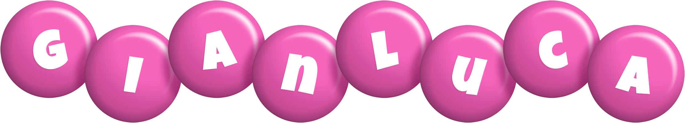 Gianluca candy-pink logo