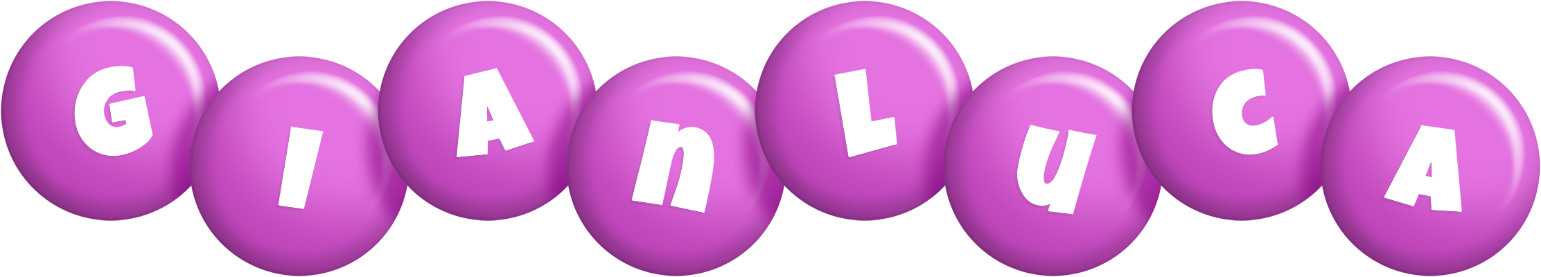 Gianluca candy-purple logo
