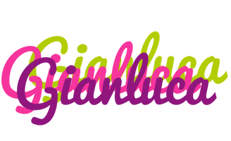 Gianluca flowers logo