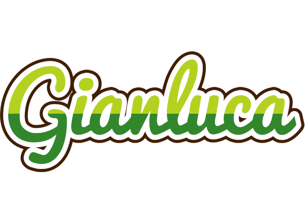 Gianluca golfing logo