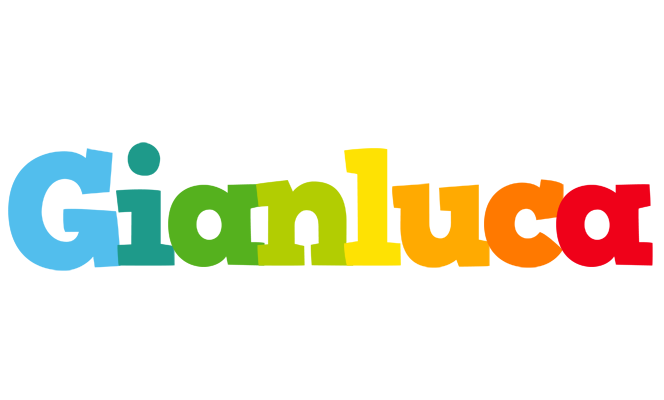 Gianluca rainbows logo