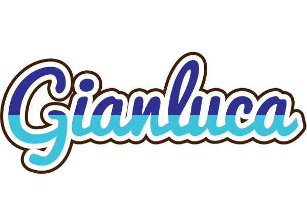 Gianluca raining logo