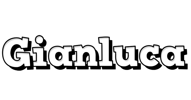 Gianluca snowing logo