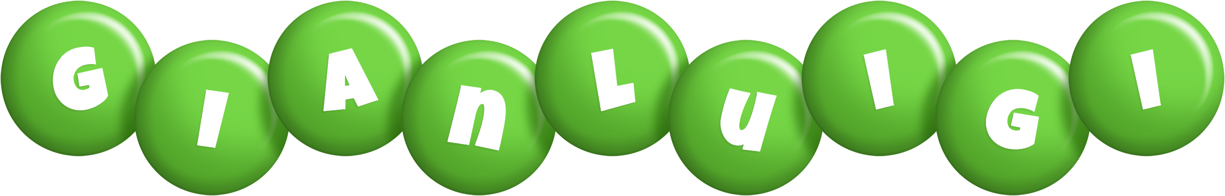 Gianluigi candy-green logo