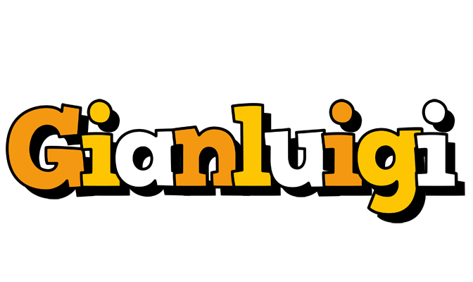 Gianluigi cartoon logo