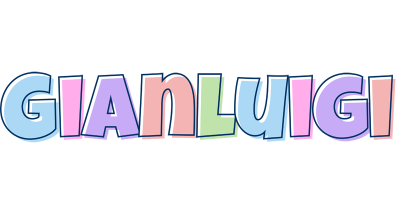 Gianluigi pastel logo