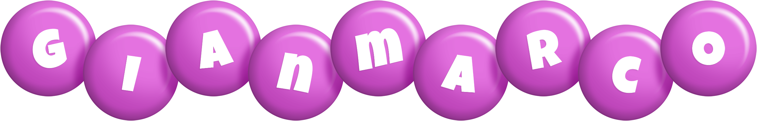 Gianmarco candy-purple logo