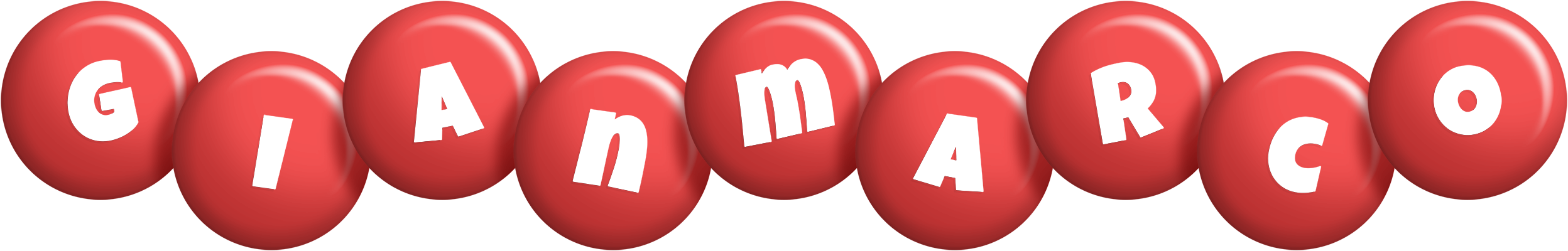 Gianmarco candy-red logo