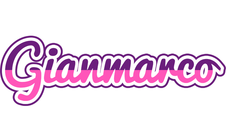 Gianmarco cheerful logo