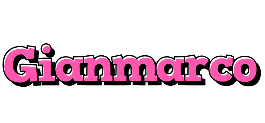 Gianmarco girlish logo