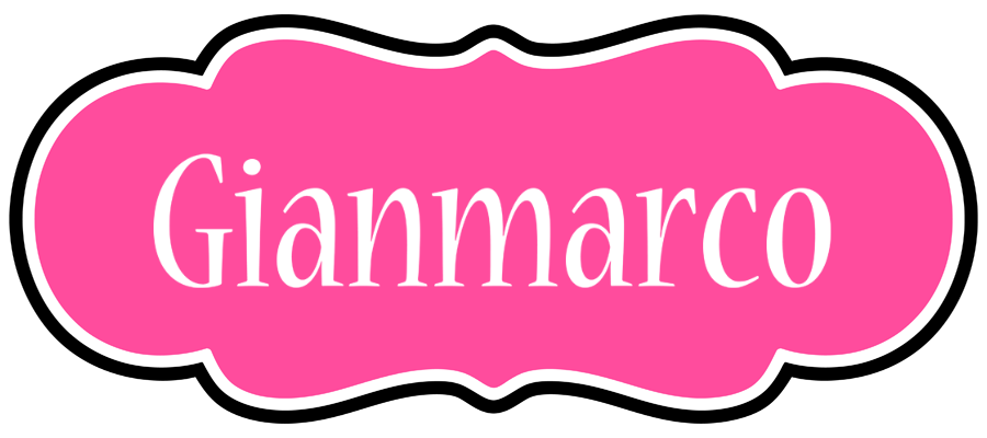 Gianmarco invitation logo