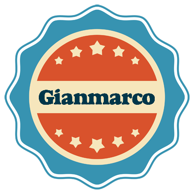 Gianmarco labels logo
