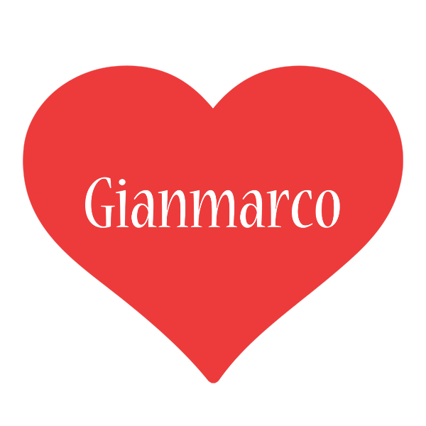 Gianmarco love logo