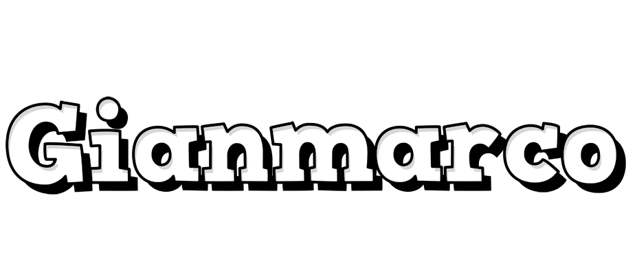 Gianmarco snowing logo