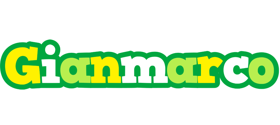 Gianmarco soccer logo