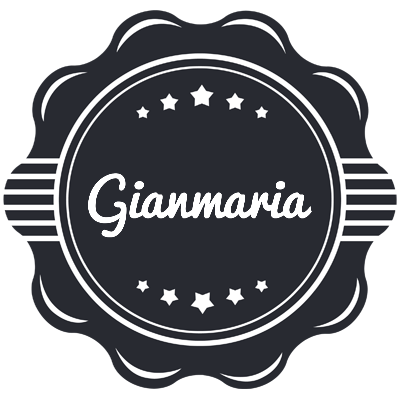 Gianmaria badge logo