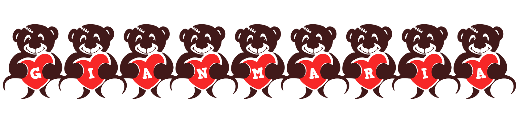 Gianmaria bear logo