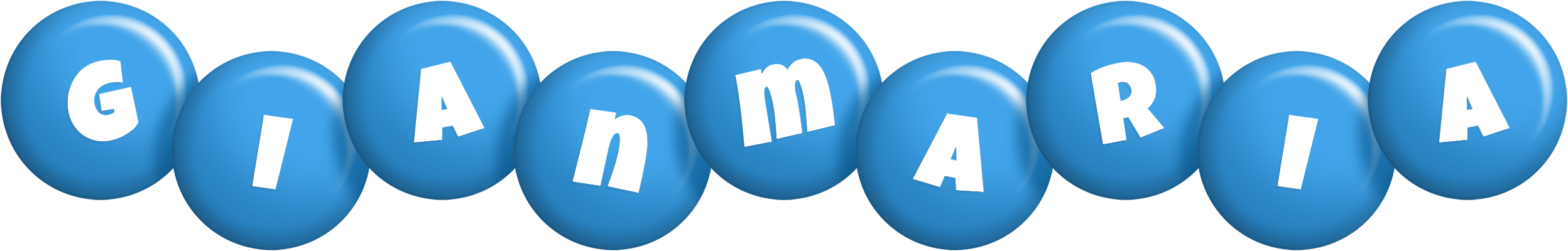 Gianmaria candy-blue logo