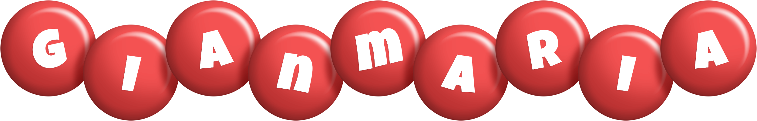 Gianmaria candy-red logo
