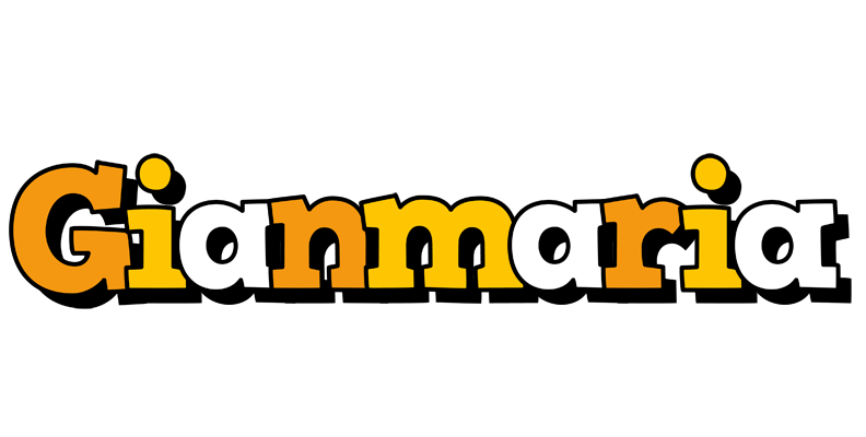 Gianmaria cartoon logo