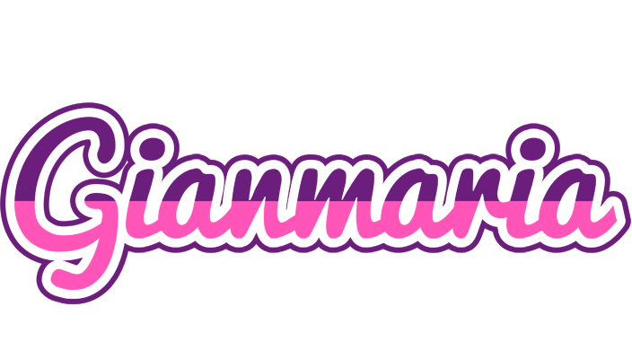 Gianmaria cheerful logo