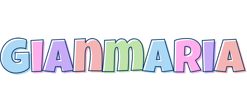 Gianmaria pastel logo