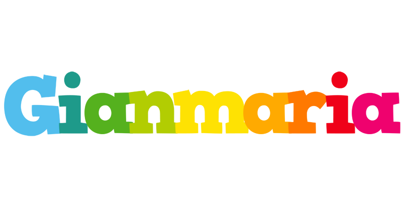 Gianmaria rainbows logo