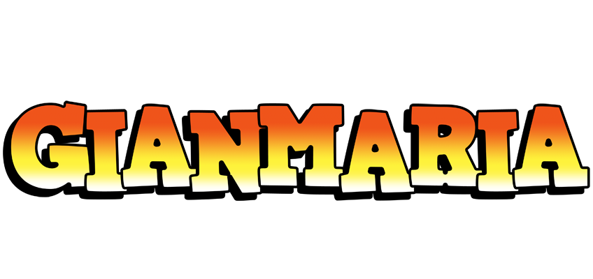 Gianmaria sunset logo
