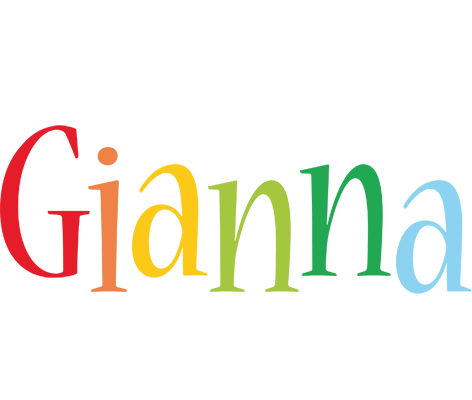 Gianna birthday logo