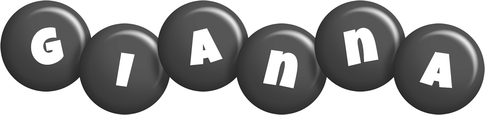 Gianna candy-black logo
