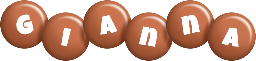 Gianna candy-brown logo