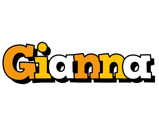 Gianna cartoon logo