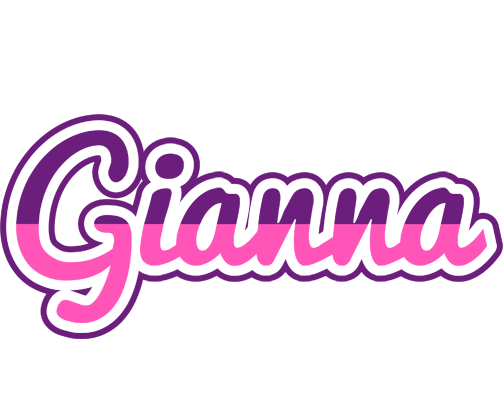 Gianna cheerful logo