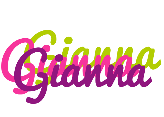Gianna flowers logo
