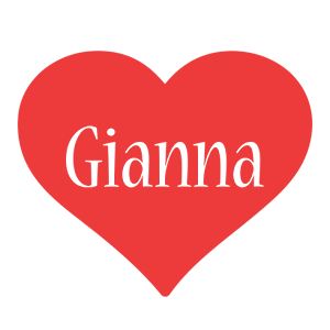 Gianna love logo