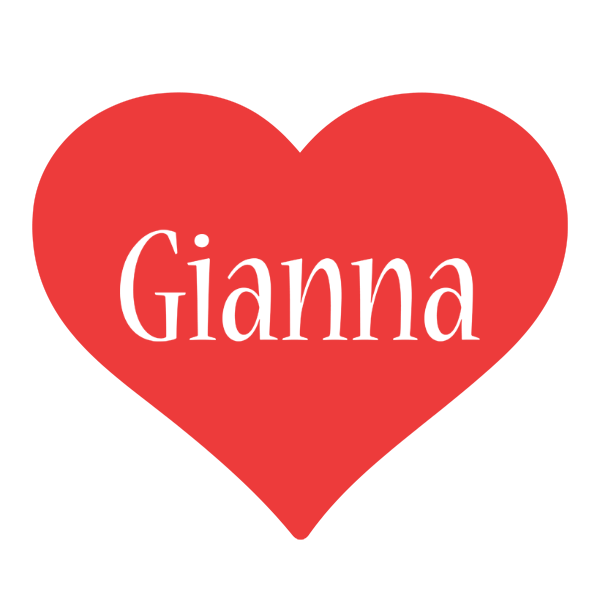 Gianna love logo
