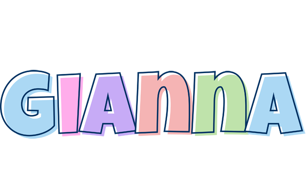 Gianna pastel logo