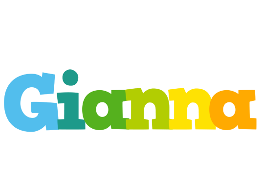 Gianna rainbows logo