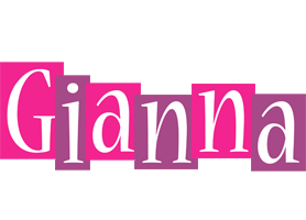 Gianna whine logo